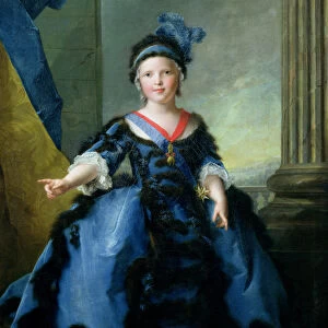 Louis-Joseph-Xavier de France (1751-61) Duke of Burgundy, 1754 (oil on canvas)