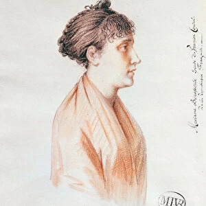 Madame Bonaparte (1763-1814), study for Entry of Bonaparte, First Consul, into