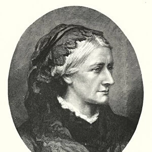 Madame Clara Schumann (engraving)