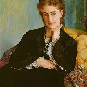 Madame Louis Cezard, 1871 (oil on canvas)
