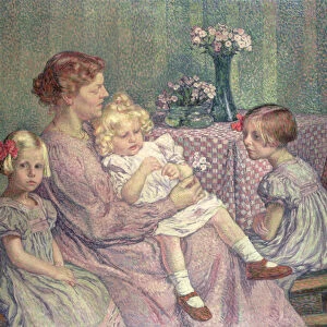 Madame van de Velde and her Children, 1903
