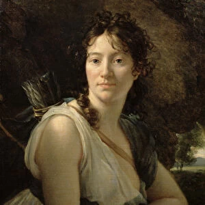 Mademoiselle Duchesnoy in the Role of Dido (oil on canvas)