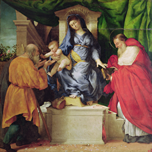 The Madonna of the Roses, 1526 (oil on panel)