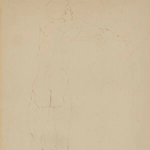 Male Nude (pen on paper)