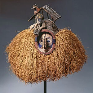 Mask (wood & fibre) (see also 181648)