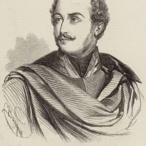 Maximilian, King of Bavaria (engraving)