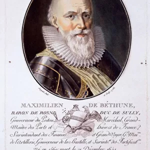 Maximilien de Bethune, Baron de Rosni and Duc de Sully, from