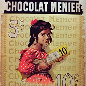 Menier Chocolat, On Sale Everywhere (colour litho)