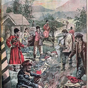 Methods to Prevent the Plague, from Le Petit Journal, 1898 (coloured engraving)