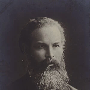 Mikhail Stasyulevich, Russian writer (b / w photo)