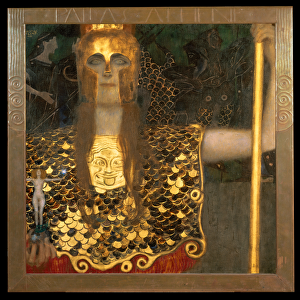 Minerva or Pallas Athena, 1898 (oil on canvas)