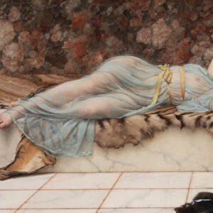 Mischief and Repose, 1895 (oil on canvas)