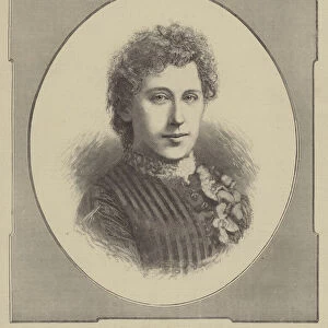 Miss Annie Marriott (engraving)