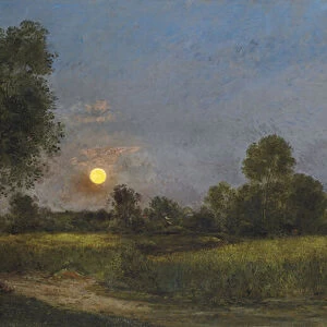 Moonrise, 1887 (oil on canvas)