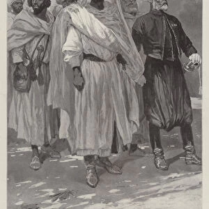 Our Moorish Visitors, the Embassy from the Sultan of Morocco to congratulate King Edward on his Accession (litho)