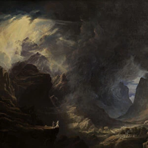 Moses on the Mount, 1828-1829 (oil on canvas)