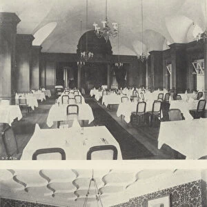 Mount Nelson Hotel, The Dining Room (b / w photo)
