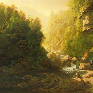 The Mountain Torrent, c. 1820-30 (oil on canvas)