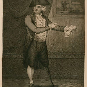 Mr Moses Keans imitation of Hendersons Hamlet (engraving)