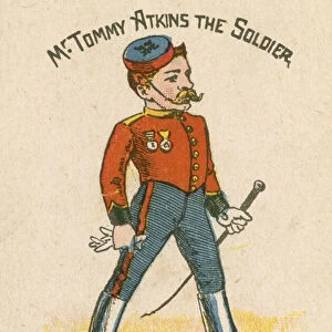 Mr Tommy Atkins the Soldier (colour litho)
