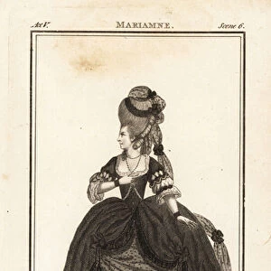 Mrs Ann Barry in the character of Athenais in Nathaniel Lees Theodosius, Kings Theatre, 1766