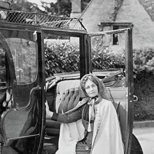 Mrs Pankhurst, c. 1908 (b/w photo)
