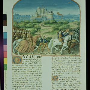 Ms Fr 91 Fol. 81v Page from The Story of Merlin by Robert de Boron, c