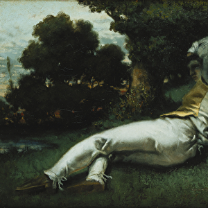 Nap; La Sieste, c. 1841-42 (oil on canvas)