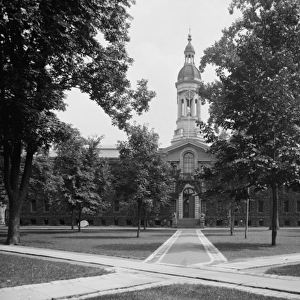 Nassau Hall, Princeton University, N. J. c. 1903 (b / w photo)