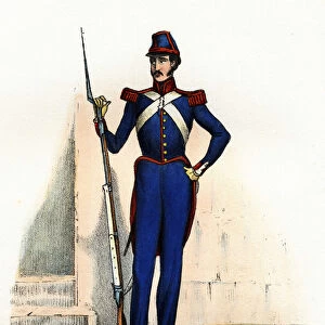 National Guard or African Militia of Algiers, created in 1830 by General Clausel of