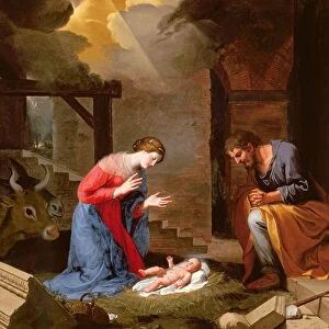 The Nativity, 1639 (oil on copper)
