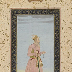 Nawab Ja far Khan from the Impey Album, detached manuscript folio, c