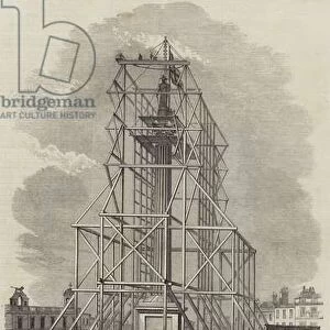 The Nelson Column, Trafalgar Square, 16 November 1843 (engraving)