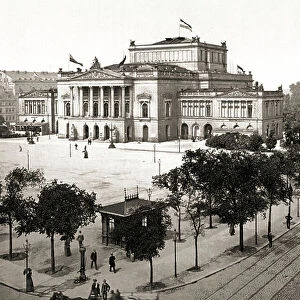 The Neues Theater in Leipzig in 1905
