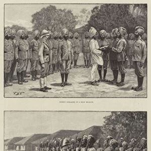 The New Burmah Regiments (engraving)