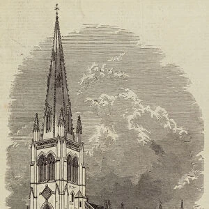 New Church of St Mark, Hamilton-Terrace, St Johns Wood (engraving)