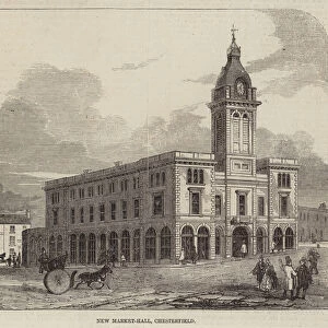 New Market-Hall, Chesterfield (engraving)
