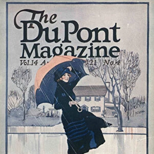 Something New in Sportswear, front cover of the DuPont Magazine