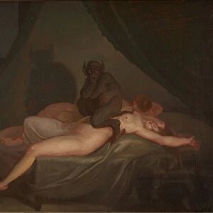 The Nightmare, 1800 (oil on canvas)