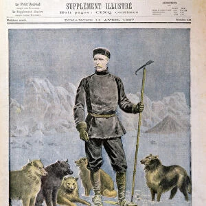 The Norwegian Explorer Nansen, front cover of Le Petit Journal