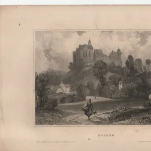 Nossen, 1839 (engraving)