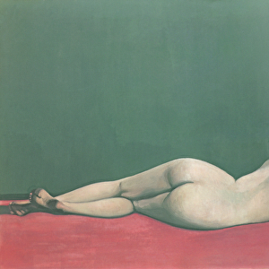 Nude Stretched out on a Piece of Cloth, 1909