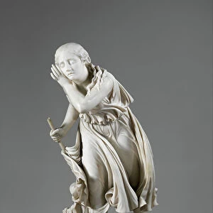 Nydia, the Blind Flower Girl of Pompeii, 1859 (marble)