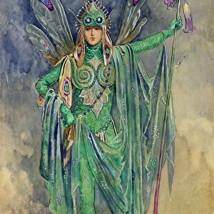 Oberon, costume design for "A Midsummer Nights Dream"