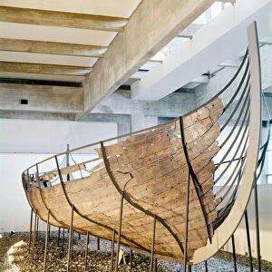 Ocean-going cargo ship from Sognefjord, western Norway, c. 1030 (pine, oak & lime)