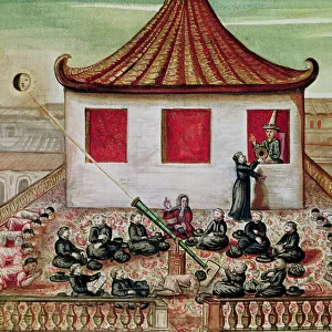od. 59 fol. 7 The Eclipse of the Sun in Siam in 1688, viewed by the Jesuit missionaries