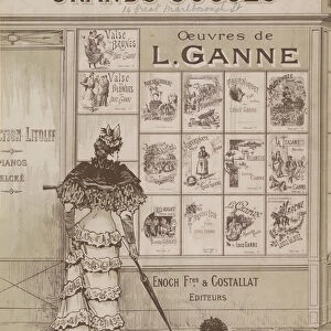 Oeuvres de L Gannes (colour litho)