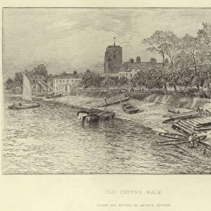 Old Cheyne Walk (engraving)