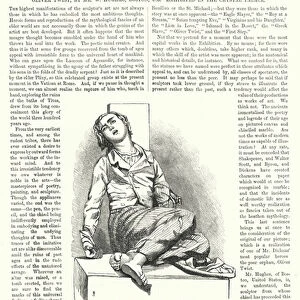 Oliver Twist by Mr W Hughes, Boston, US (engraving)