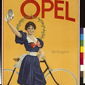 Opel, The Winner, 1898 (lithography)